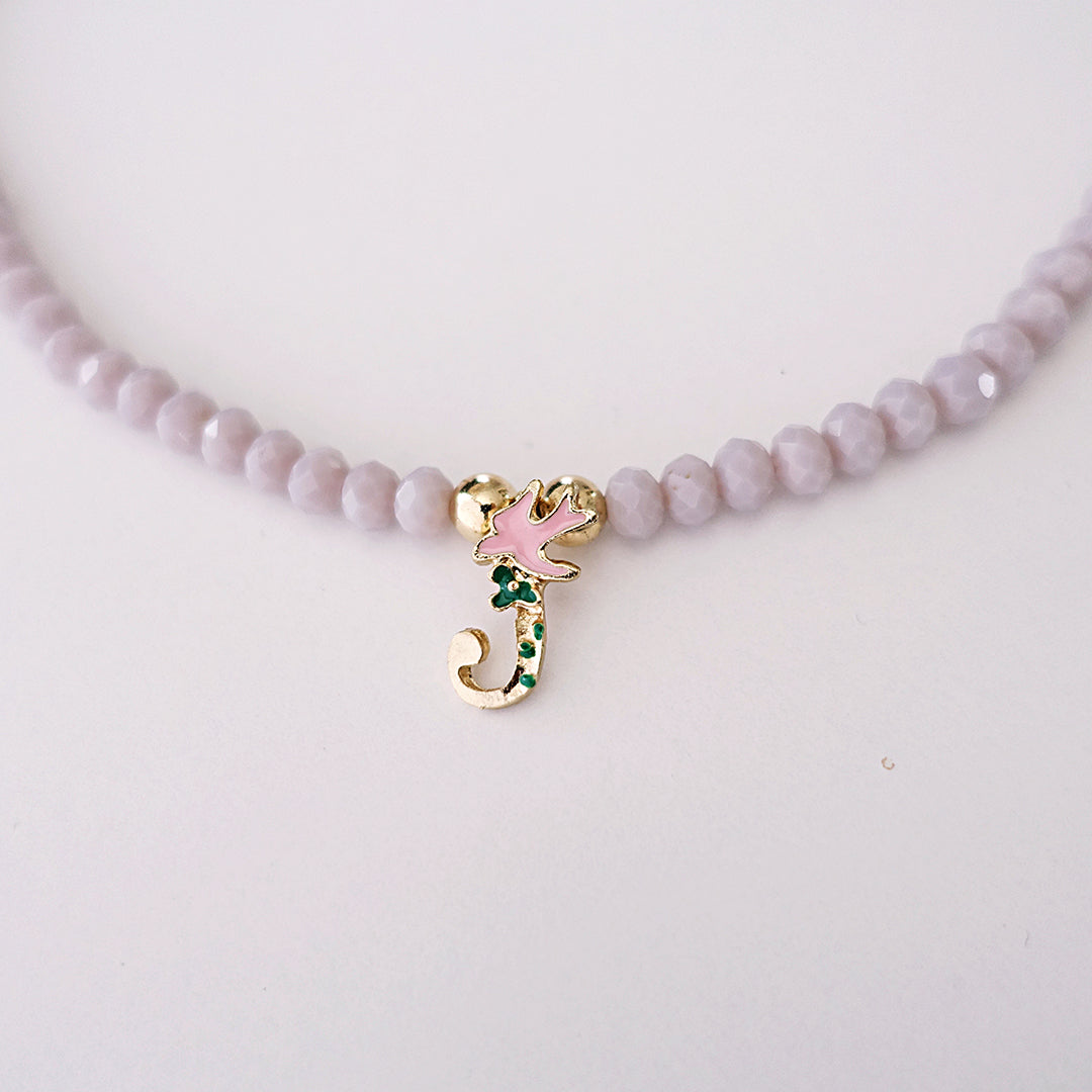 "J" necklace