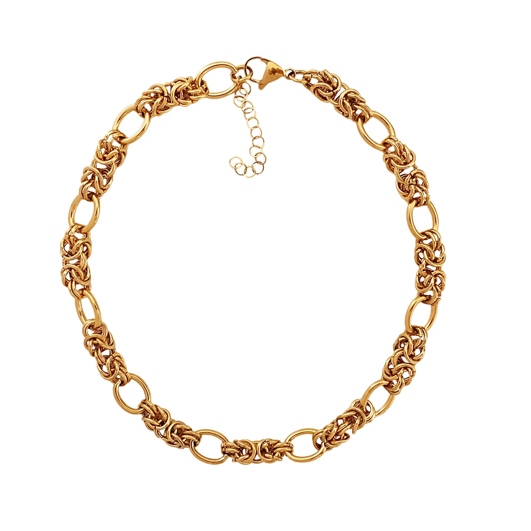 CHUNKY GOLD CHOKER