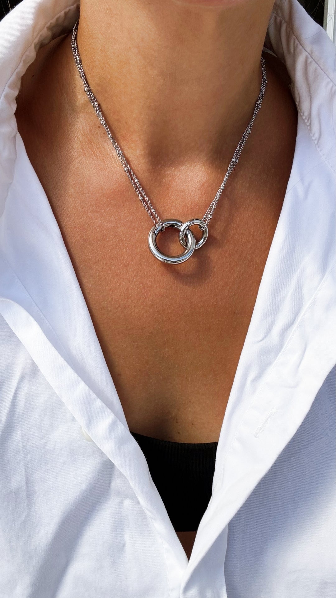 TWO OF US NECKLACE