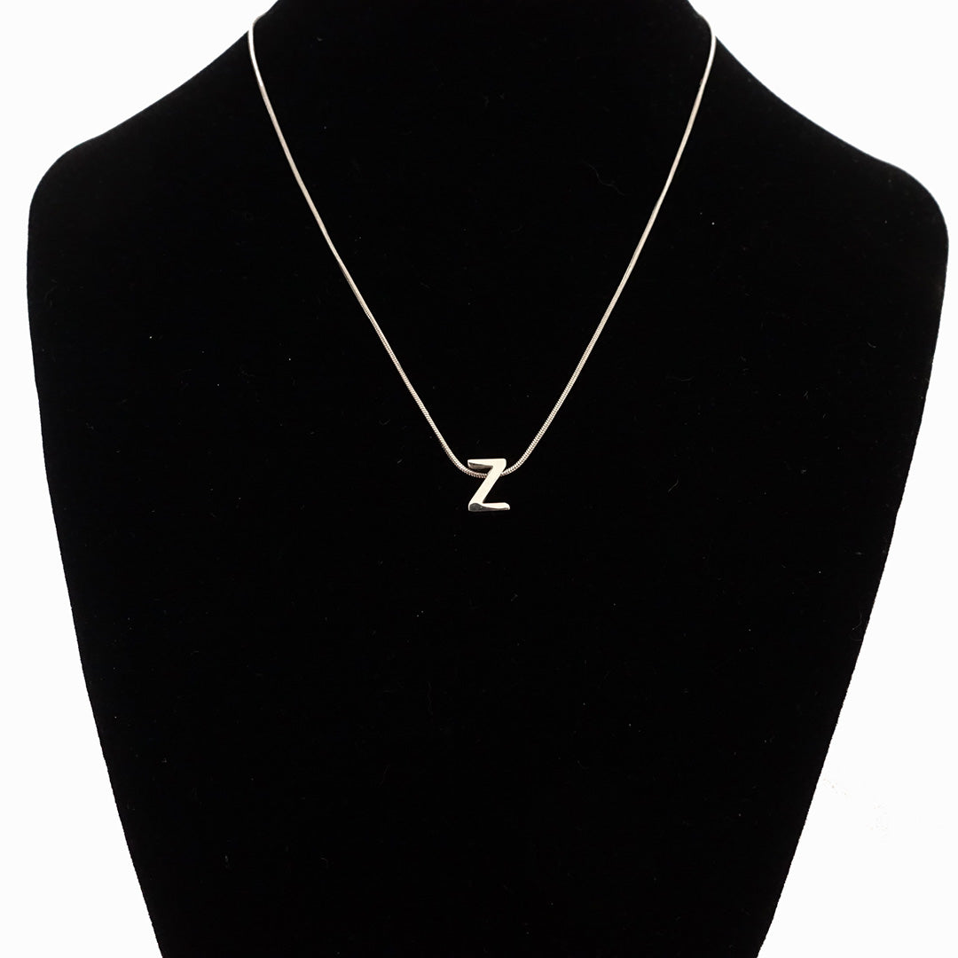 Z SILVER NECKLACE