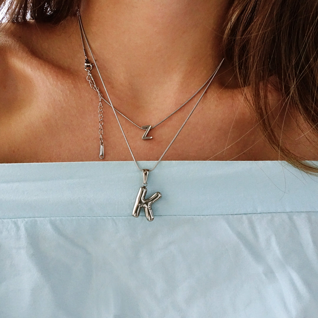 Z SILVER NECKLACE