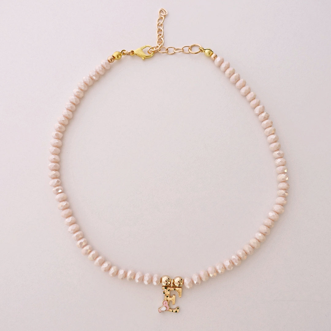 "E" necklace