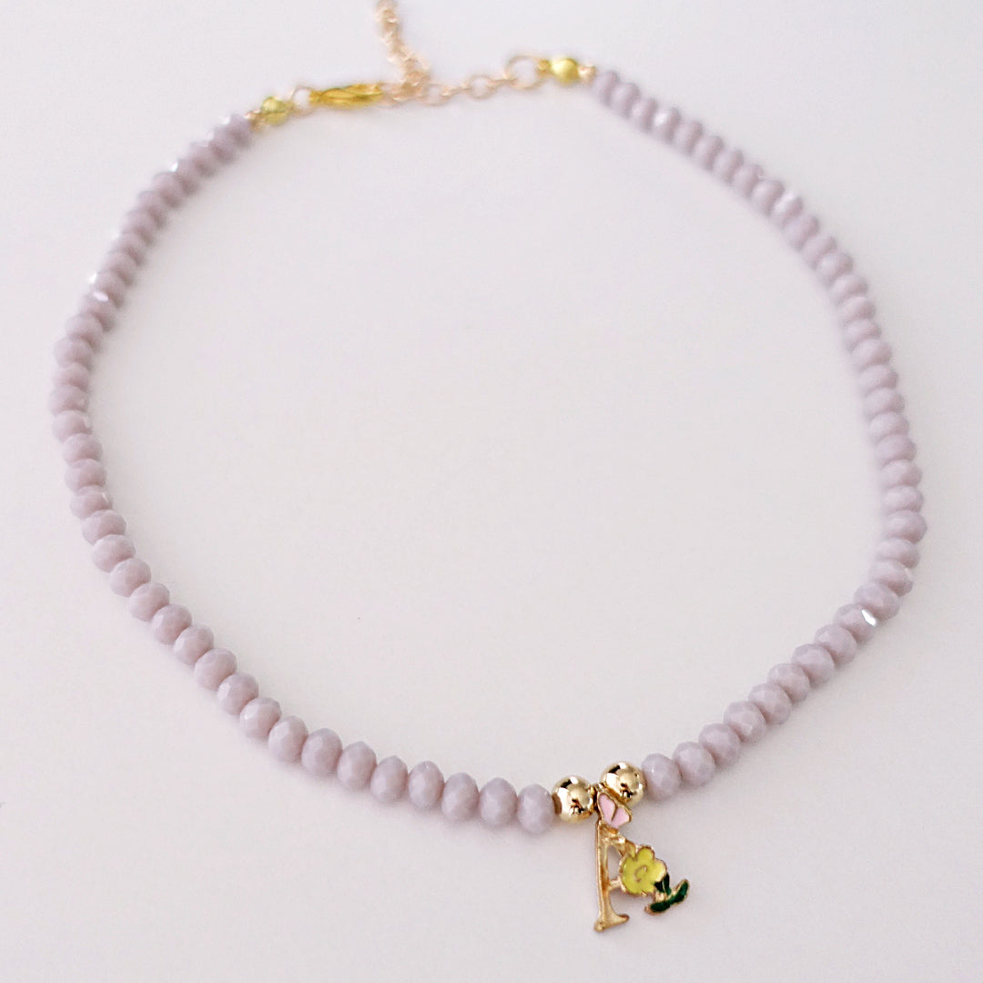 "A" necklace