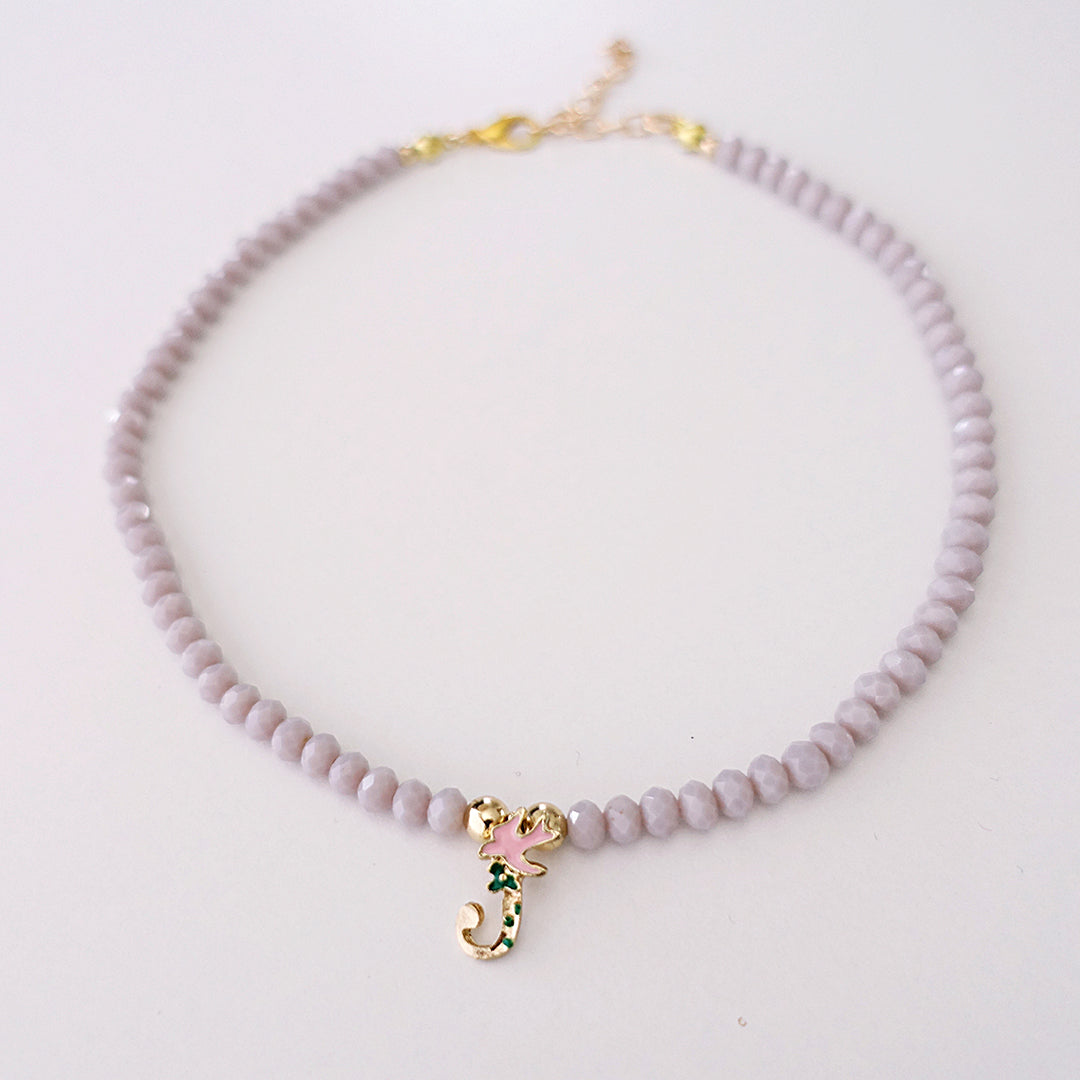 "J" necklace